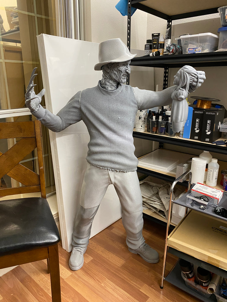Still working on our Freddy Kreuger from Gambody