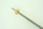 Stock Ender 3 T8-8 Trapezoidal Lead Screw, 2mm pitch, 8mm lead